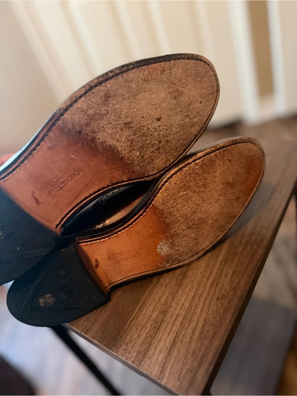 Allen Edmonds “Strand” Brown Oxfords
